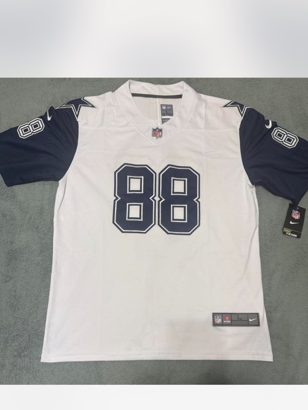 Nike Dallas Cowboys CeeDee Lamb #88 White On Field NFL Jersey Men’s L NWT